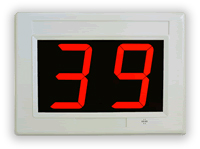 QuickQ ticket system red display