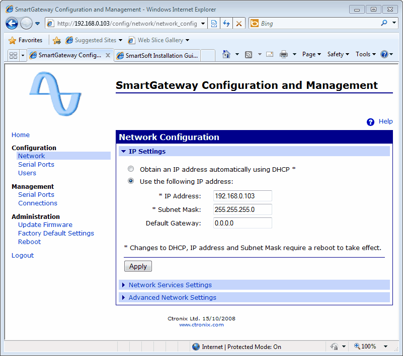 SmartGatewayIP